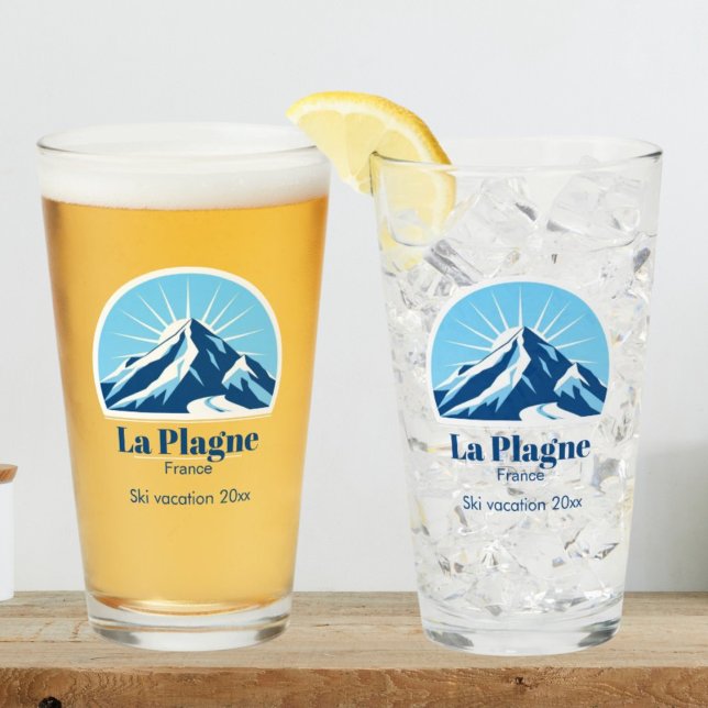 La Plagne Frankrike skidort semester  Glaskopp (Skapare uppladdad)