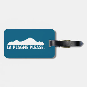 La Plagne Frankrike Vänligen Bagagebricka