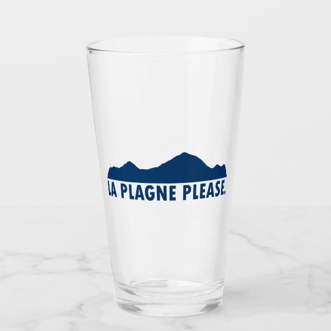 La Plagne Frankrike Vänligen Glaskopp (Framsida)