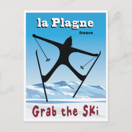 La Plagne, Frankrike Vykort