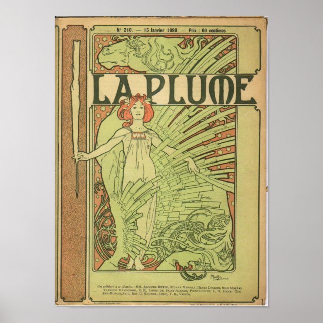 La Plume Poster (Framsidan)