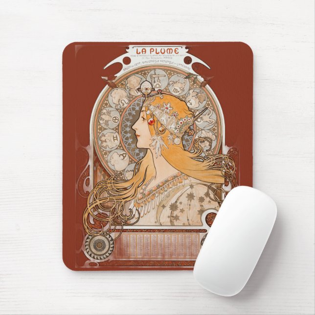 La Plume Zodiac – Astrologidesign Musmatta (Med mus)