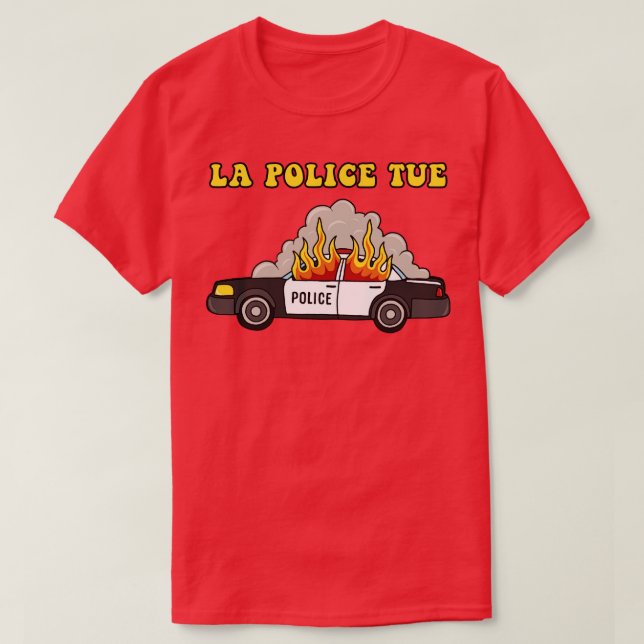 La Police Tue T Shirt (Design framsida)