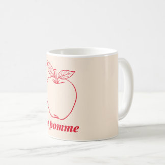 la pomme kaffemugg