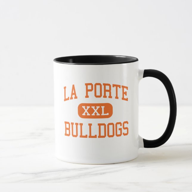 La Porte - bulldoggar - högstadium - La Porte Mugg (Höger)