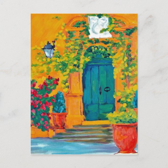 la Porte de Château du Seuil Vykort (Framsida)