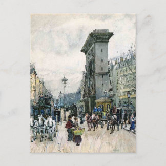 La Porte de San Denis Vykort