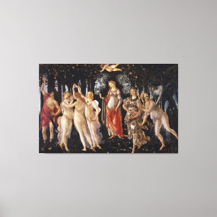 La Primavera (Vår) av Sandro Botticelli Canvastryck