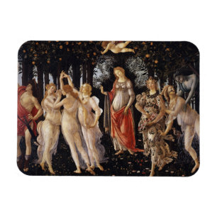 La Primavera (Vår) av Sandro Botticelli Magnet