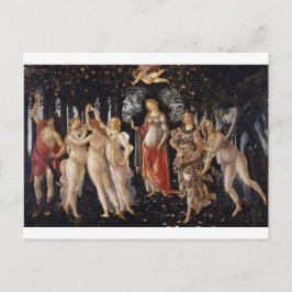 La Primavera (Vår) av Sandro Botticelli Vykort