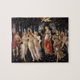 La Primavera (vår) vid Sandro Botticelli Pussel