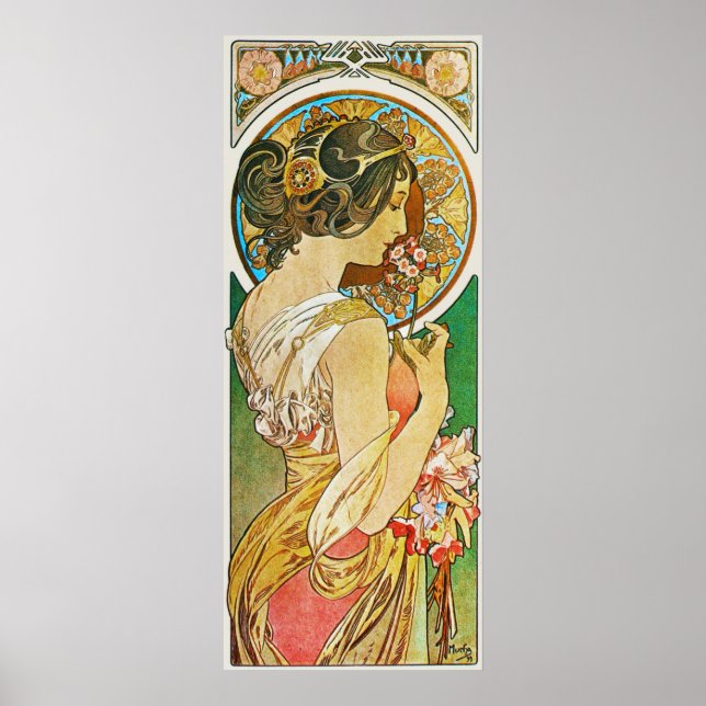 La Primevere, Mucha Poster (Framsidan)