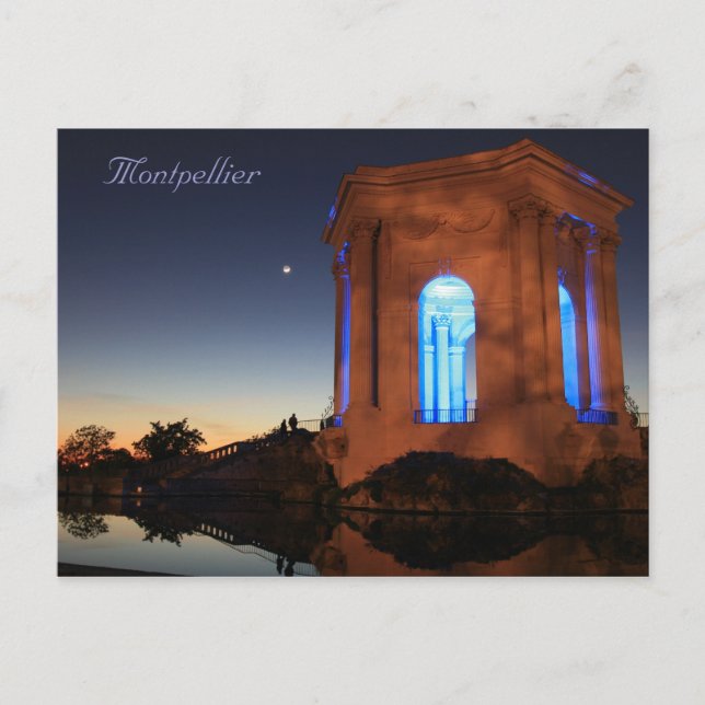 La Promenmendu Peyrou Vykort (Framsida)