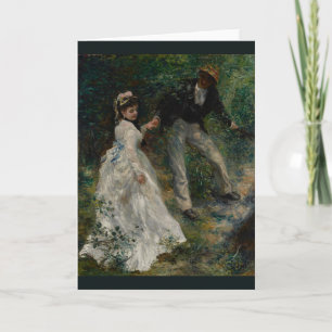 La Promenmenmeny av Pierre-Auguste Renoir 1870 Kort