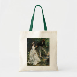 La Promenstra Renoir Painting Fine Art Tote Bag Tygkasse