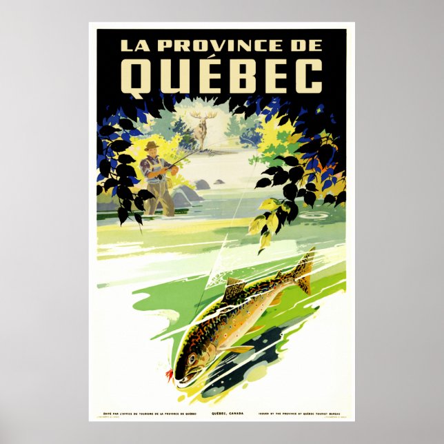 La Province de Quebec Poster (Framsidan)