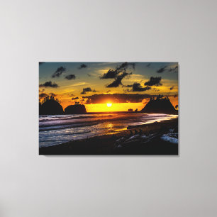 La Push Sunset Canvastryck