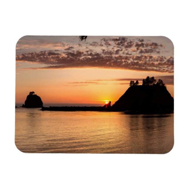 La Push, Washington. Panorama Magnet (Horisontell)