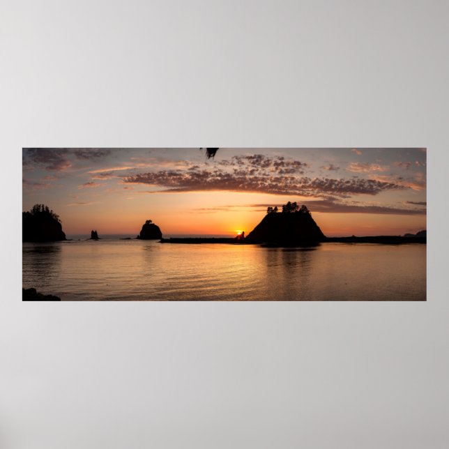 La Push, Washington. Panorama Poster (Framsidan)