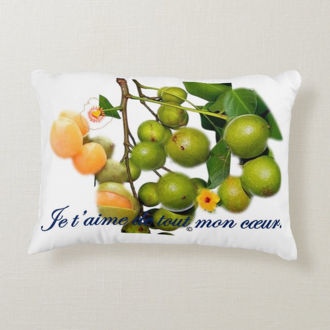 La quenette  prydnadskudde (Baksidan)