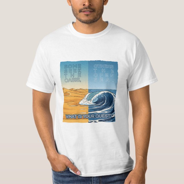 La Quête d'Horizon T Shirt (Framsida)