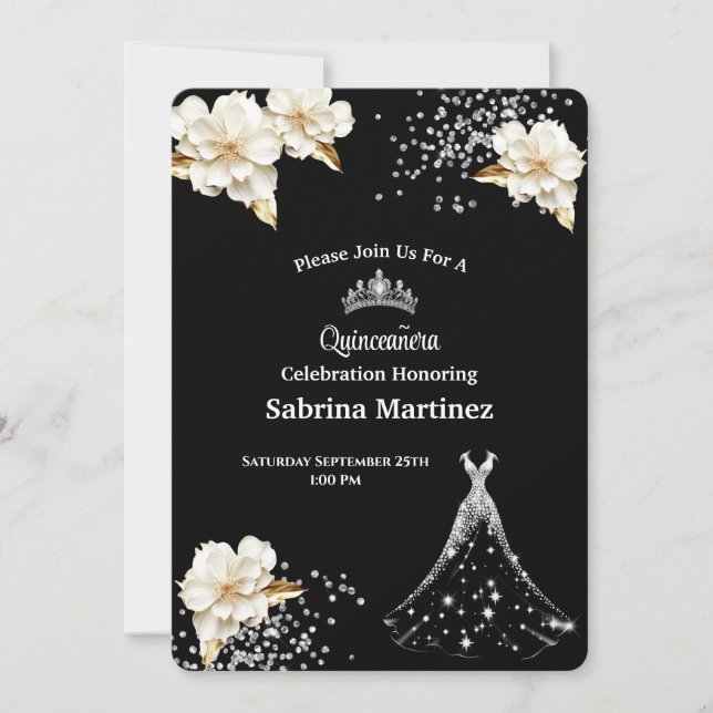 La Quinceanera-inbjudan Inbjudningar (Framsida)