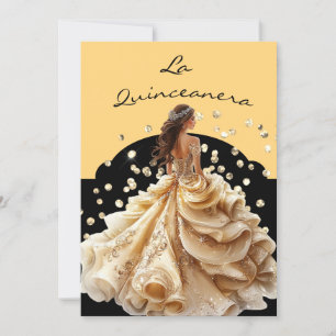 La Quinceanera-inbjudan Inbjudningar