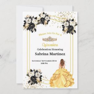 La Quinceanera-inbjudan Inbjudningar