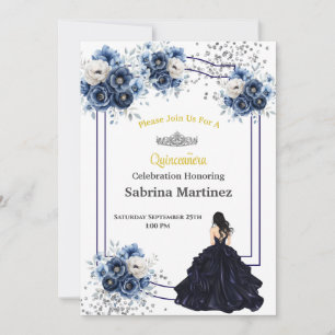La Quinceanera-inbjudan Inbjudningar