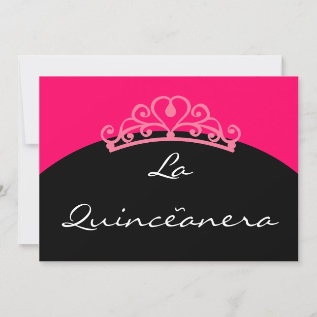 La Quinceanera-inbjudan Inbjudningar (Framsida)