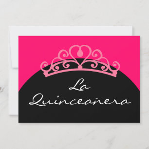 La Quinceanera-inbjudan Inbjudningar