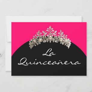 La Quinceanera-inbjudan Inbjudningar