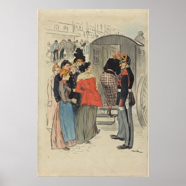 La Raffle 1893 Poster (Framsidan)