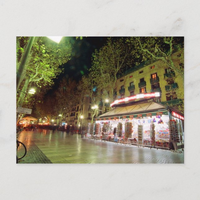La Rambla Vykort (Framsida)