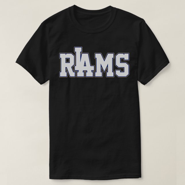 LA Rams T Shirt (Design framsida)