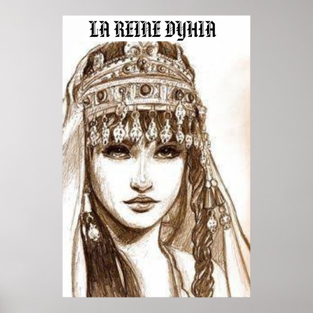 LA REINE DIHYA POSTER (Framsidan)