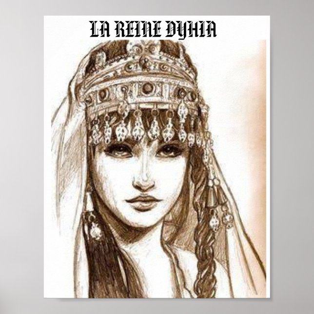 LA REINE DIHYA POSTER (Framsidan)