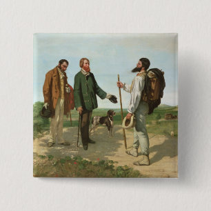 La Rencontre eller Bonjour Monsieur Courbet, 1854 Knapp