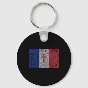 La Resistance the Fransk Flagga Paris Wwii T Nyckelring