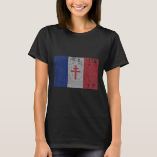 La Resistance the Fransk Flagga Paris Wwii T Shirt