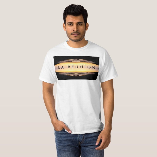 La Réunion Tee Shirt (Hel framsida)