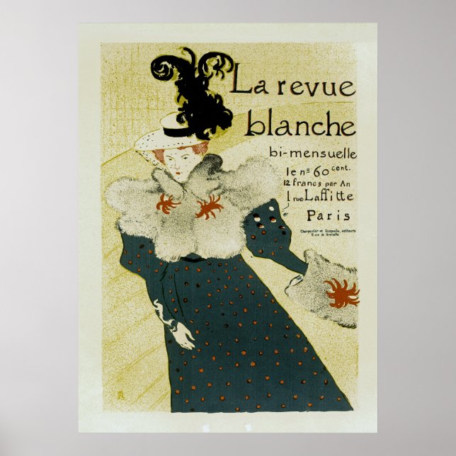 La Revue Balnche Poster (Framsidan)