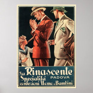 LA RINASCENTE Department Store Manar Kids Clostuff Poster