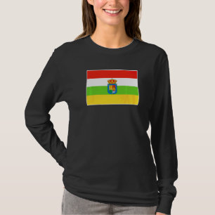 La Rioja Flagga Nationell Stolthet Minnessak T Shirt