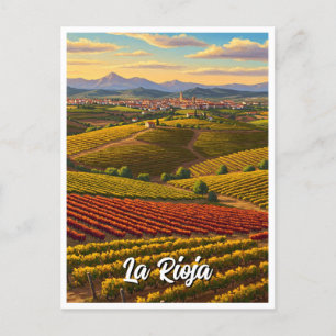 La Rioja Spain Travel Vykort