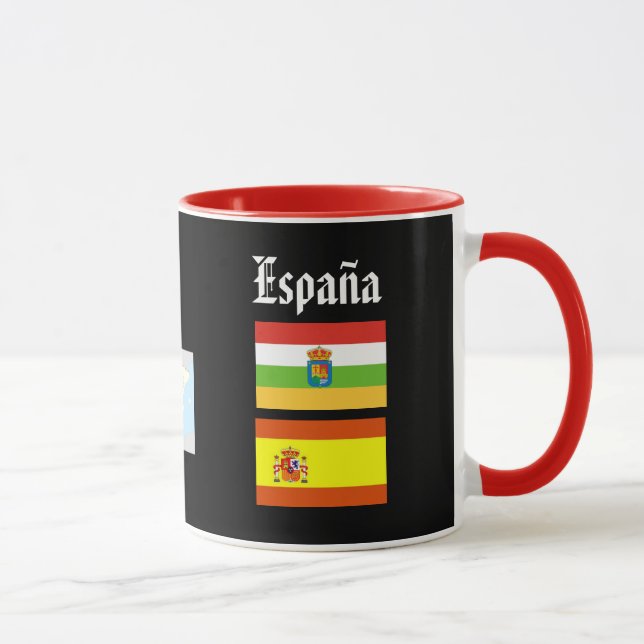 La Rioja * Spanien regionmugg Mugg (Höger)