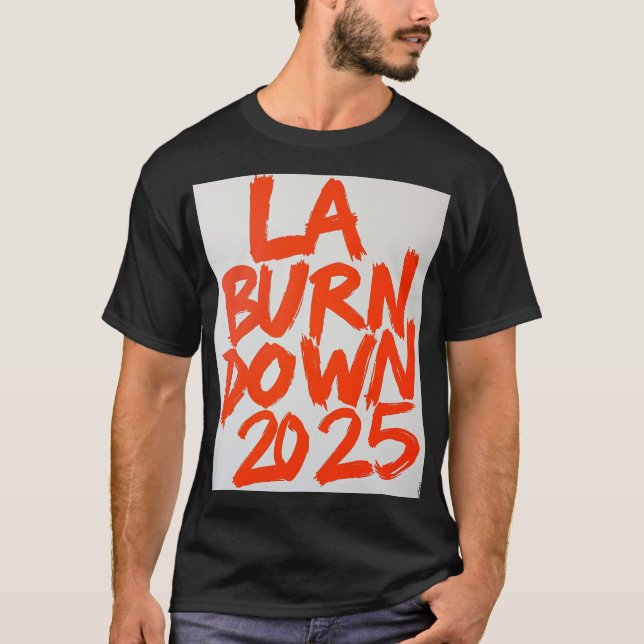 LA Rising: Stronger Than Ever T-Shirt (Framsida)