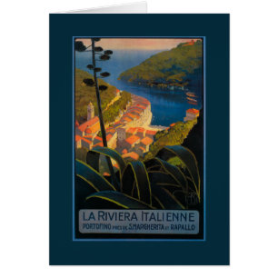 La Riviera Italienne Hälsningskort