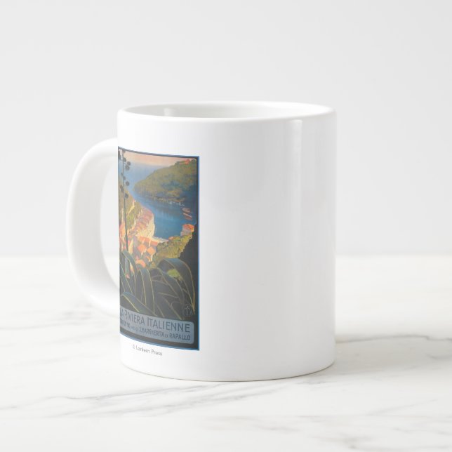 La Riviera Italienne Jumbo Mugg (Framsida vänster)