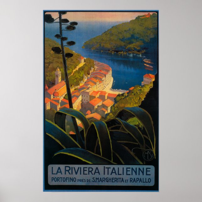 La Riviera Italienne Poster (Framsidan)